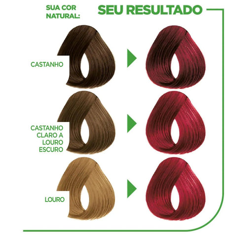 Tintura Garnier Nutrisse Creme Nº 666 Pimenta Malagueta