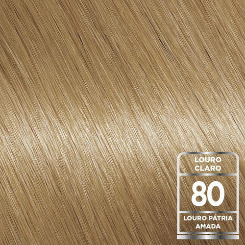 Tintura Garnier Nutrisse Creme Nº 80 Louro Pátria Amada