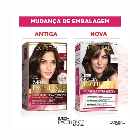 Tintura Imedia 4 Castanho Natural