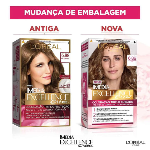 Tintura Imedia 6.88 Mel Tabaco Kit