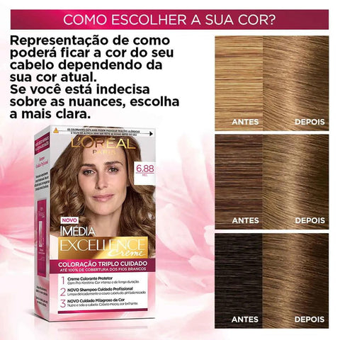 Tintura Imedia 6.88 Mel Tabaco Kit