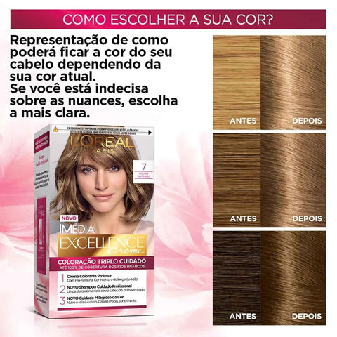 Tintura Imedia 7 Louro Natural