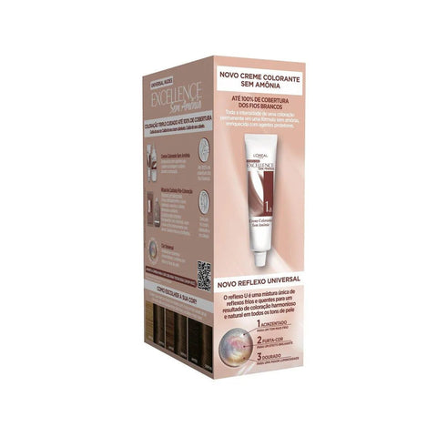 Tintura Imédia Excellence Permanente Sem Amônia 8u - Louro Claro Universal