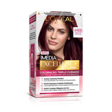 Tintura L'Oréal Imédia Excellence Creme Nº 4466 Vermelho Profundo