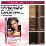 Tintura L'Oréal Imédia Excellence Creme Nº 5.1 Castanho Claro Acinzentado