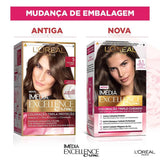 Tintura L'Oréal Imédia Excellence Creme Nº 5.1 Castanho Claro Acinzentado