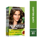 Tintura Permanente Nutrisse Creme 61 Café Gelado
