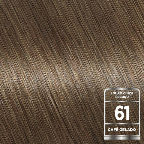Tintura Permanente Nutrisse Creme 61 Café Gelado