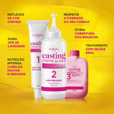 Tonalizante L'Oréal Casting Creme Gloss Nº 400 Castanho Natural