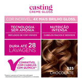 Tonalizante L'Oréal Casting Creme Gloss Nº 535 Chocolate
