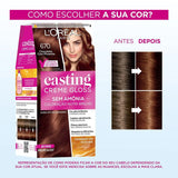 Tonalizante L'Oréal Casting Creme Gloss Nº 670 Chocolate Com Pimenta
