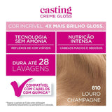 Tonalizante L'Oréal Casting Creme Gloss Nº 810 Louro Pérola