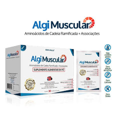 Algi Muscular com 30 Sachês Sabor Frutas Vermelhas