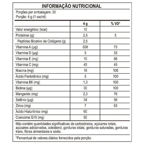 Elastigen 30 Unidades - Sachê - Sabor Limão Siciliano