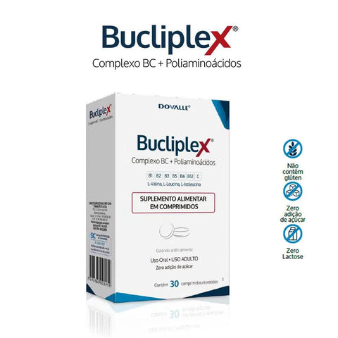 Suplemento Alimentar Bucliplex  30 Unidades - Comprimido