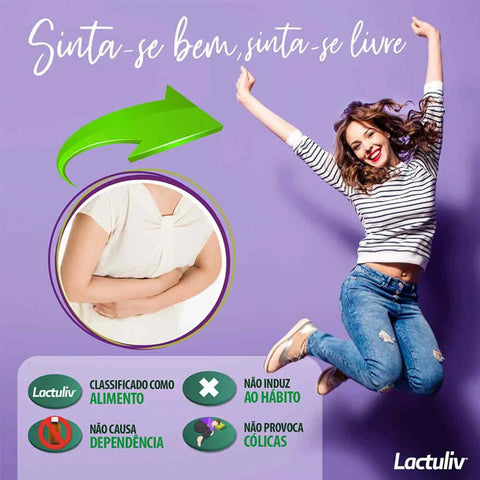 Suplemento Alimentar Lactuliv Sabor Ameixa Com 120 Ml