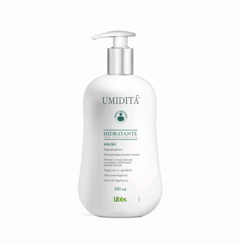 Hidratante Corporal Umiditá Loção Com 500Ml