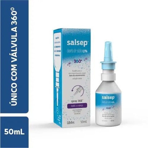 Descongestionante Nasal Salsep Spray 360º 50 mL - Spray
