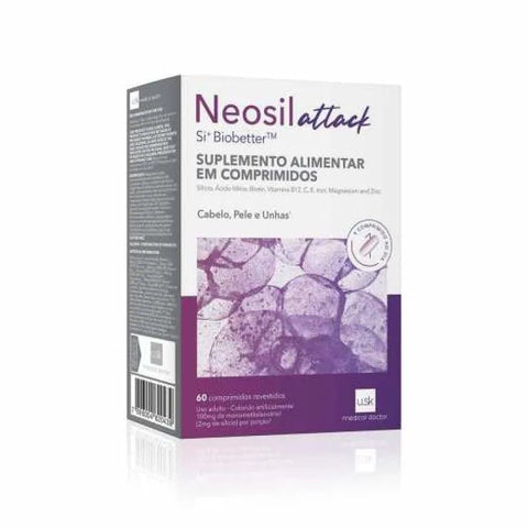 Suplemento Alimentar Neosil Attack Under Skin  60 Unidades - Comprimido