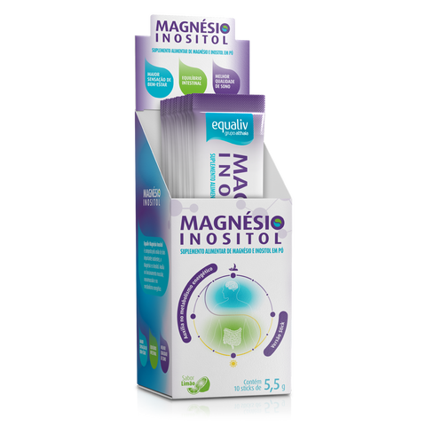 Equaliv Magnésio Inositol - 10 Sticks