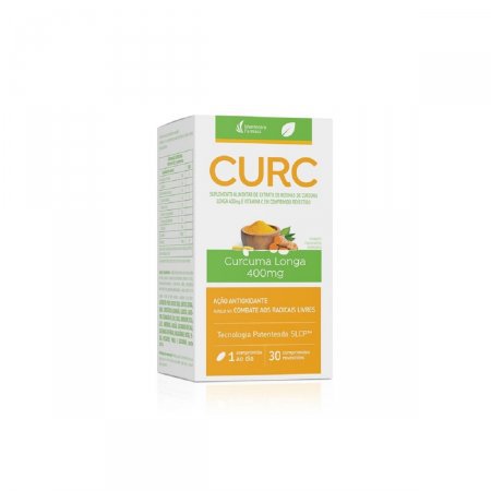 Suplemento Alimentar Curc 400mg - 30 Unidades - Comprimido