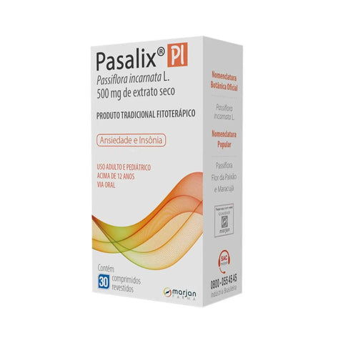 Pasalix PI 500mg - 30 Unidades - Comprimido