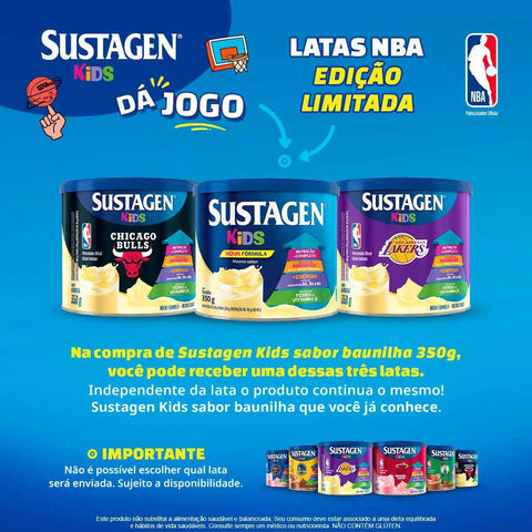 Sustagen Kids  Sabor Baunilha - 380 g
