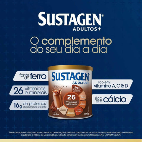 Sustagen  Sabor Chocolate - 400 g