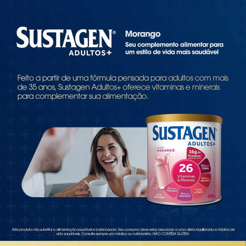 Sustagen  Sabor Morango - 400 g