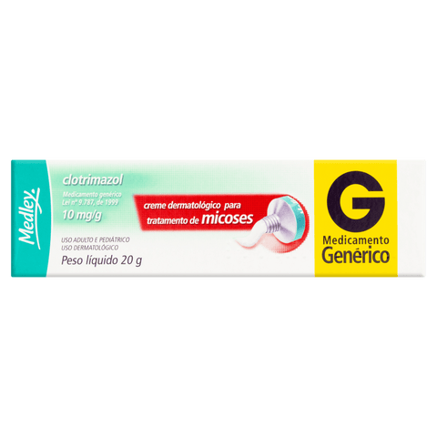 Clotrimazol (Medley) 10mg/g - 20 g - Creme