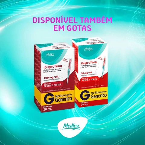 Ibuprofeno (Medley) 400mg - 10 Unidades - Cápsula