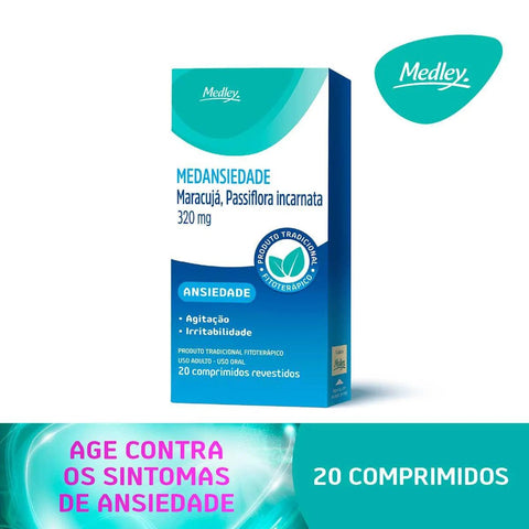 Medansiedade 320mg - 20 Unidades - Comprimido