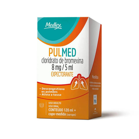 Pulmed 8mg/5mL - 120 mL - Xarope