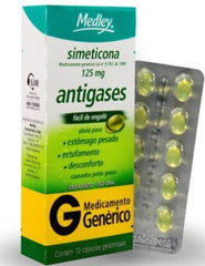 Simeticona (Medley)  125mg - 10 Unidades - Cápsula