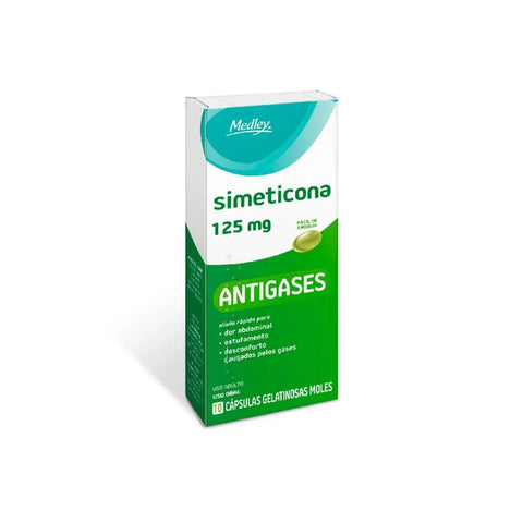 Simeticona (Medley) 125mg - 10 Unidades - Cápsula