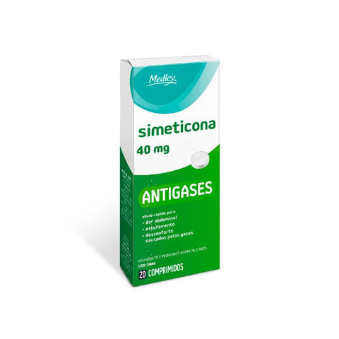 Simeticona (Medley)  40mg - 20 Unidades - Comprimido