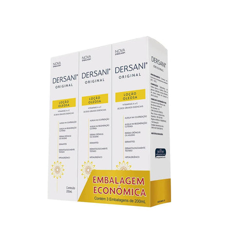 Kit Dersani Original 200Ml Com 3 Unidades