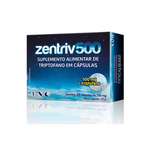 Zentriv  500mg - 30 Unidades - Cápsula