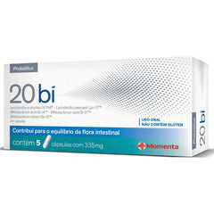 20 Bi  335mg - 5 Unidades - Cápsula