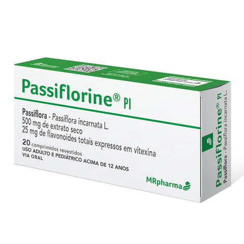 Passiflorine PI 500mg - 20 Unidades - Comprimido