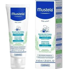 Bálsamo Reconfortante Mustela para Massagem Peitoral em Bebês 40ml