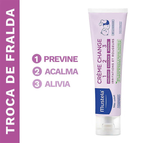 Creme para Assaduras Mustela 123 110 g - Pomada