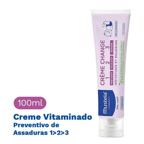Creme para Assaduras Mustela 123 110 g - Pomada