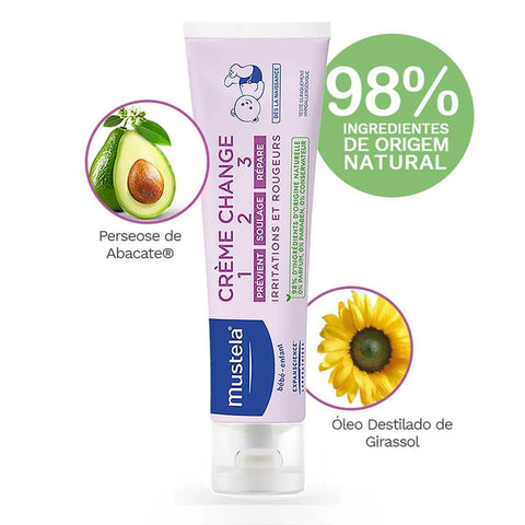Creme para Assaduras Mustela 123 110 g - Pomada