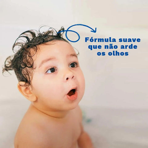 Gentle Shampoo Infantil Mustela Bebê Cabelo Fino e Delicado Com 200ml