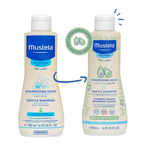 Shampoo Infantil Mustela Bebê Com 500ml