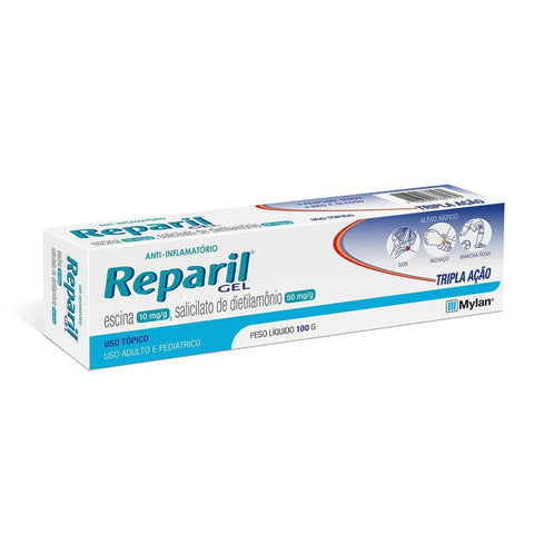 Reparil 10mg/g + 50mg/g - 100 g - Gel