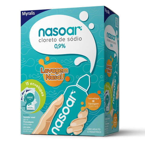 Nasoar Infantil Regular - 15 Unidades - Sachê