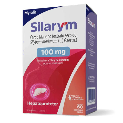 Silarym 100mg - 60 Unidades - Cápsula