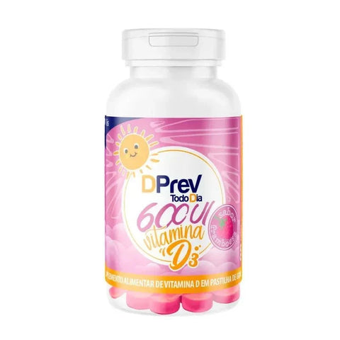 Vitamina D Dprev Todo Dia 600UI - 30 Unidades - Gomas
